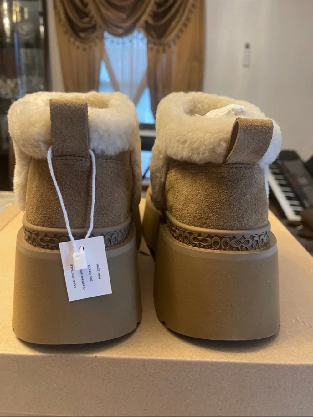 NWB coach women’s Christina pull on bootie size 10